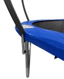 Trampolina z siatką i drabinką HENZEN 244 cm niebieska FT 8