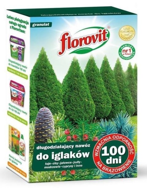 Nawóz Długodziałający do Iglaków 100 Dni 1kg Florovit