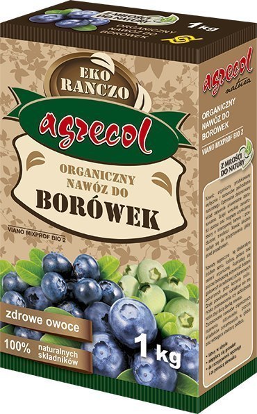 Nawóz Ekologiczny Organiczny do Borówek 1kg Agrecol