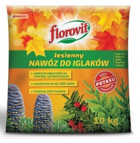 Nawóz Jesienny do Iglaków 10kg Florovit