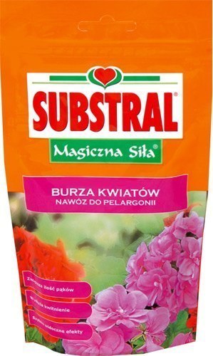 Nawóz Magiczna Siła Burza Kwiatów Pelargonia 200g Substral