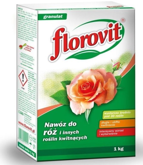 Nawóz do Krzewów Róż na Róże 1kg Florovit