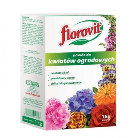 Nawóz do Kwiatów Ogrodowych 1kg Florovit