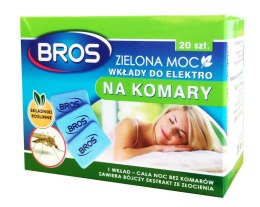 Wkład Zielona Moc do Elektrofumigatora na Komary 20szt BROS