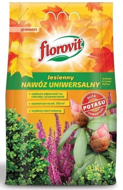 Nawóz Jesienny Uniwersalny 3kg Florovit