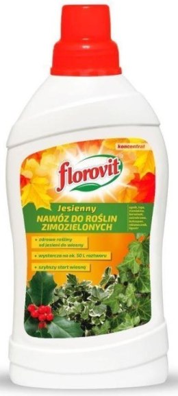 Nawóz Jesienny do Roślin Zimozielonych 1L Florovit