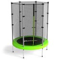 Trampolina z siatką SAUT 140 cm zielona